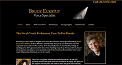 Desktop Screenshot of bruceeckstut.com