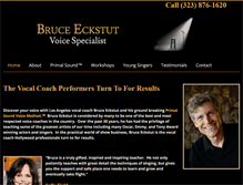 Tablet Screenshot of bruceeckstut.com